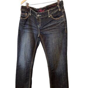Rock & Ro Jeans Women's Cowgirl Original Low Rise Denim size 34 x 34